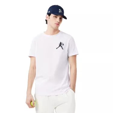 Lacoste Tennis x Novak Djokovic pack T-shirt + pet wit