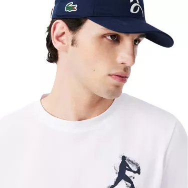 Lacoste Tennis x Novak Djokovic pack T-shirt + pet wit