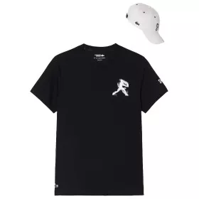 Pack Lacoste x Novak Djokovic T-shirt & Pet Zwart