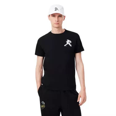 Pack Lacoste x Novak Djokovic T-shirt & Pet Zwart