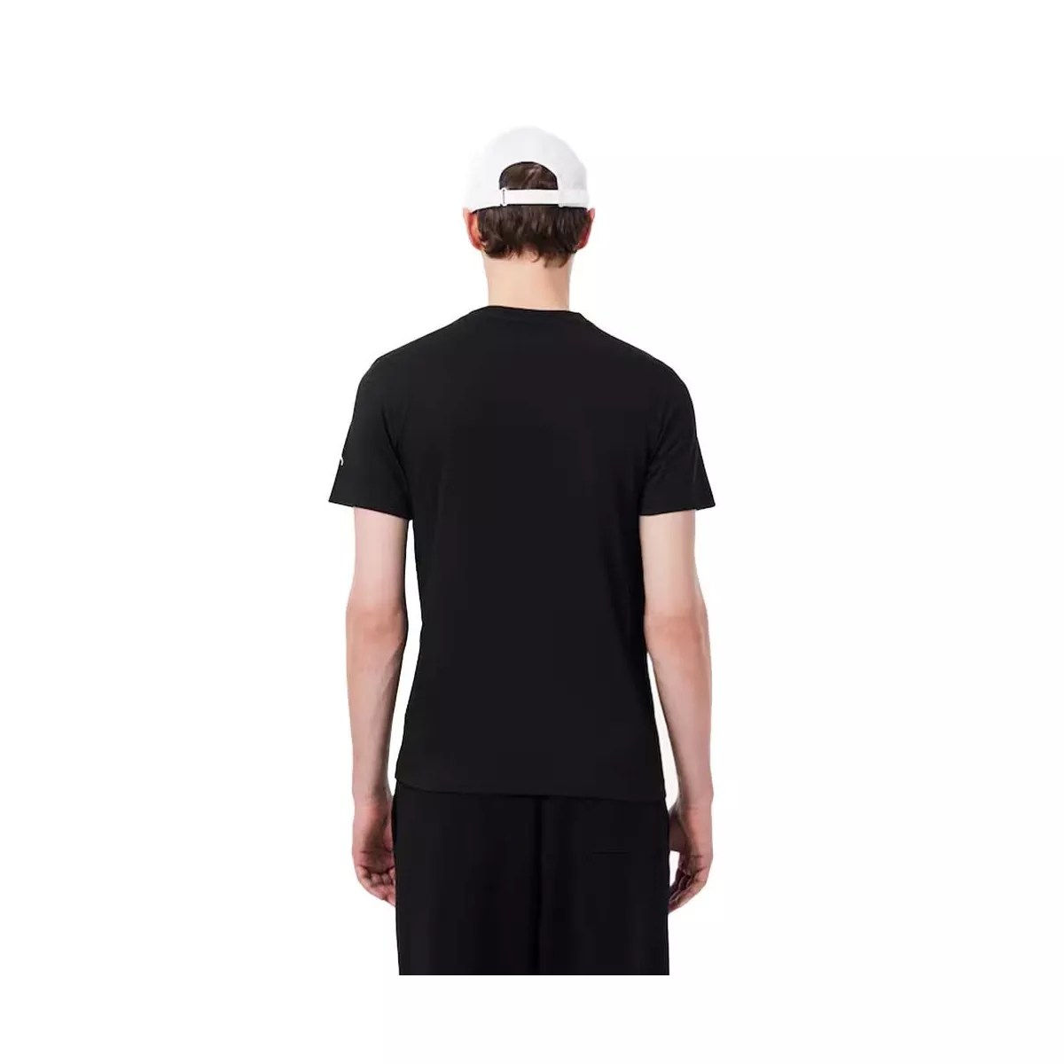 Pack Lacoste x Novak Djokovic T-shirt & Pet Zwart