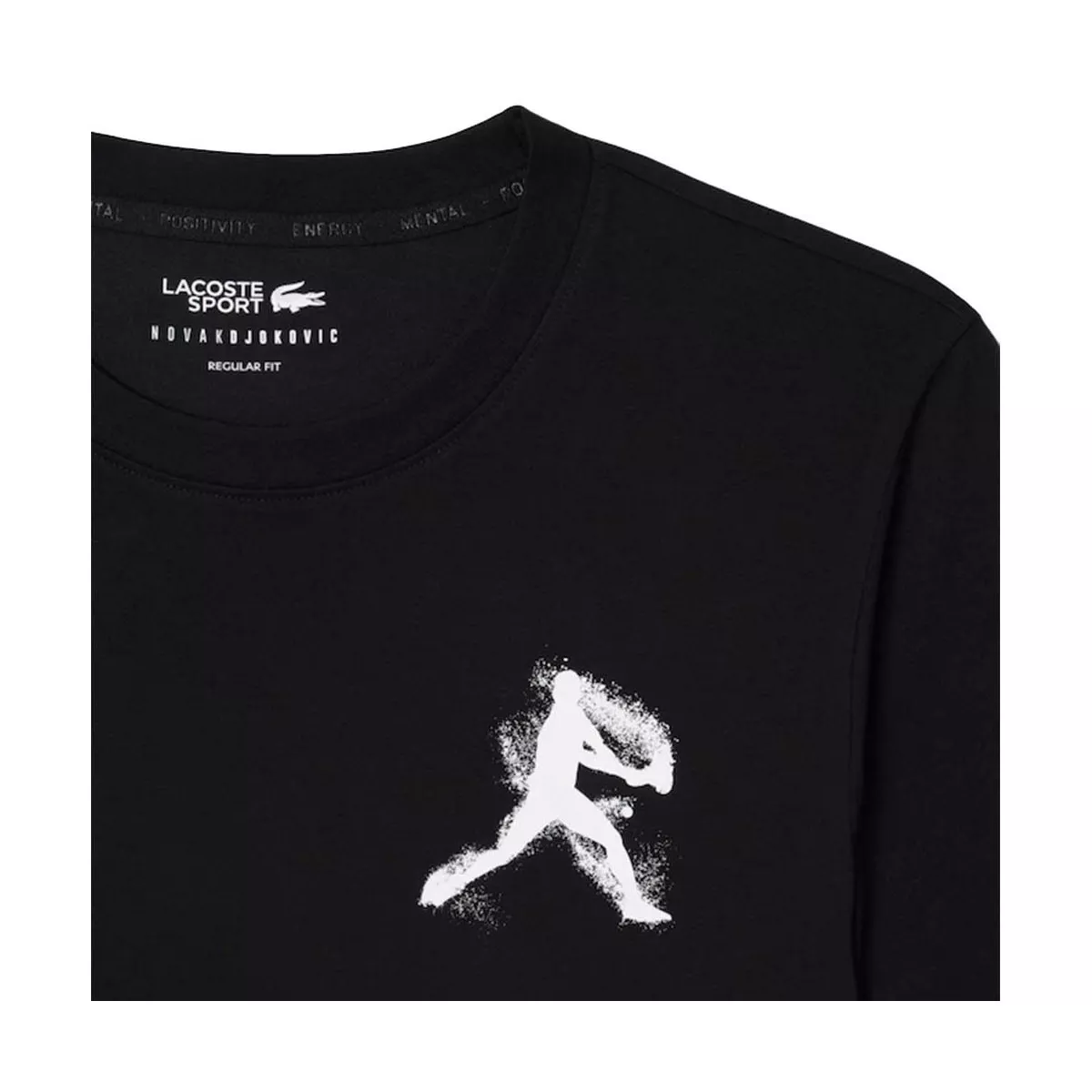 Pack Lacoste x Novak Djokovic T-shirt & Pet Zwart