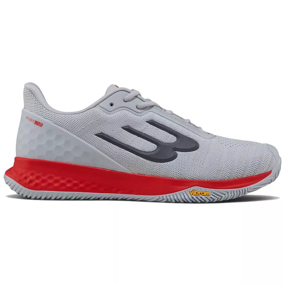 Bullpadel X-PLO Vibram 26I padelschoenen grijs / rood