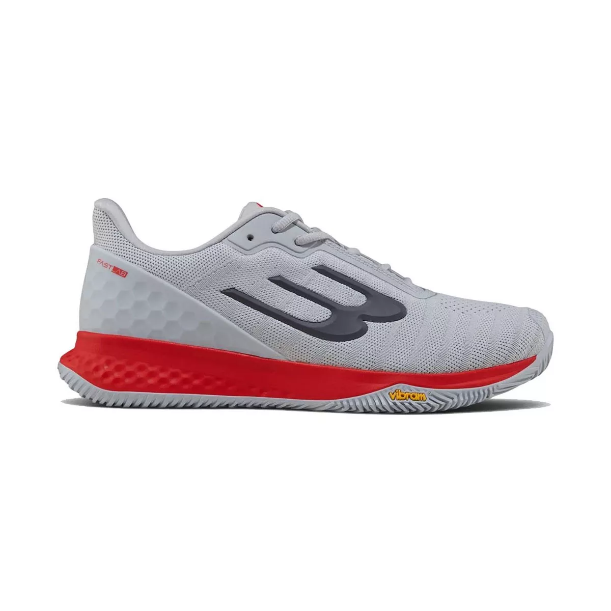 Bullpadel X-PLO Vibram 26I padelschoenen grijs / rood