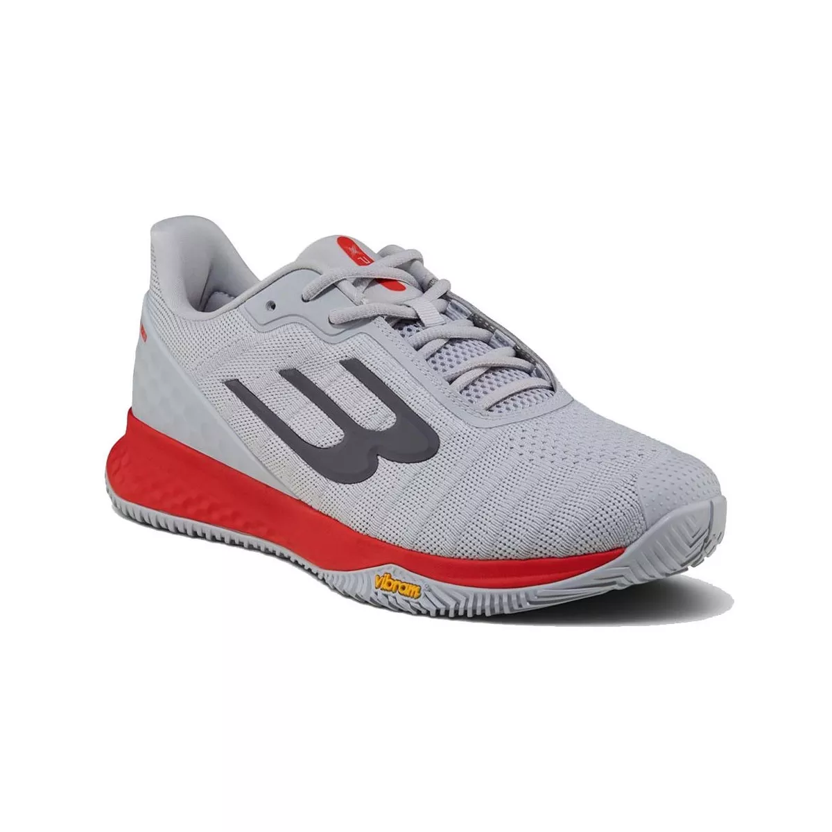 Bullpadel X-PLO Vibram 26I padelschoenen grijs / rood