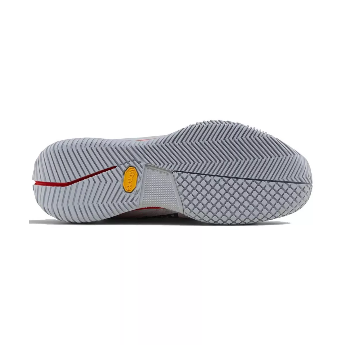 Bullpadel X-PLO Vibram 26I padelschoenen grijs / rood