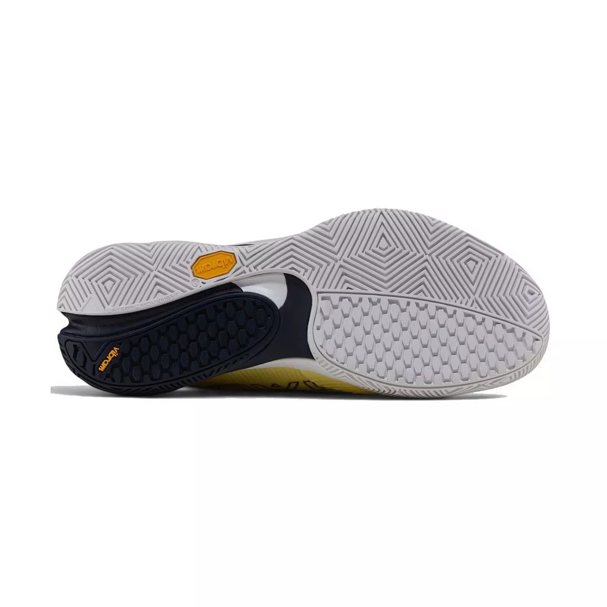 Bullpadel Hack Vibram 26I padelschoenen geel