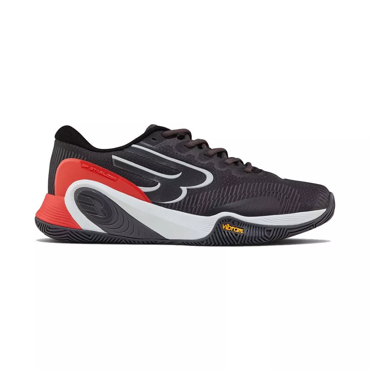 Bullpadel Hack Vibram 26I padelschoenen zwart