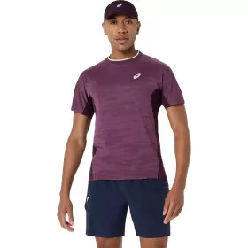 Asics Match Jacquard SS T-shirt paars