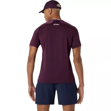 Asics Match Jacquard SS T-shirt paars
