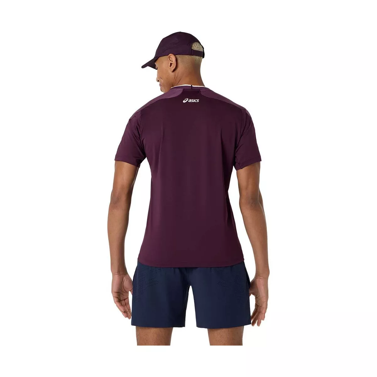 Asics Match Jacquard SS T-shirt paars