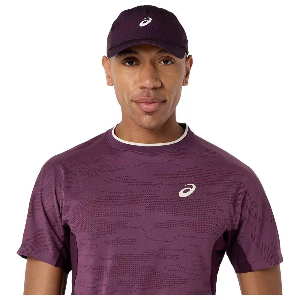 Asics Match Jacquard SS T-shirt paars