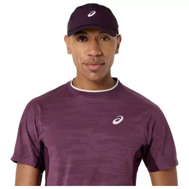 Asics Match Jacquard SS T-shirt paars