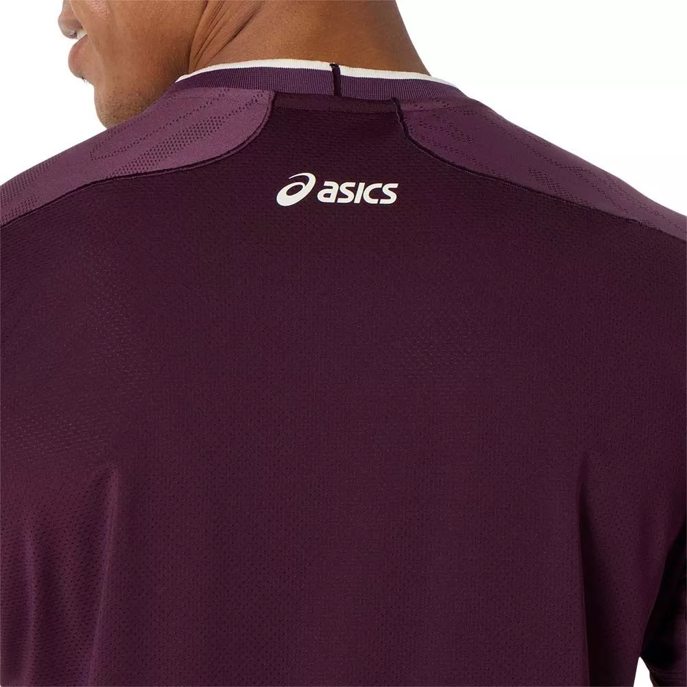 Asics Match Jacquard SS T-shirt paars