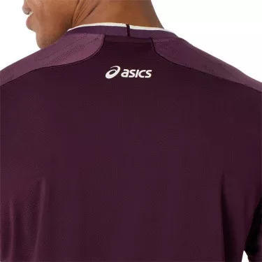 Asics Match Jacquard SS T-shirt paars