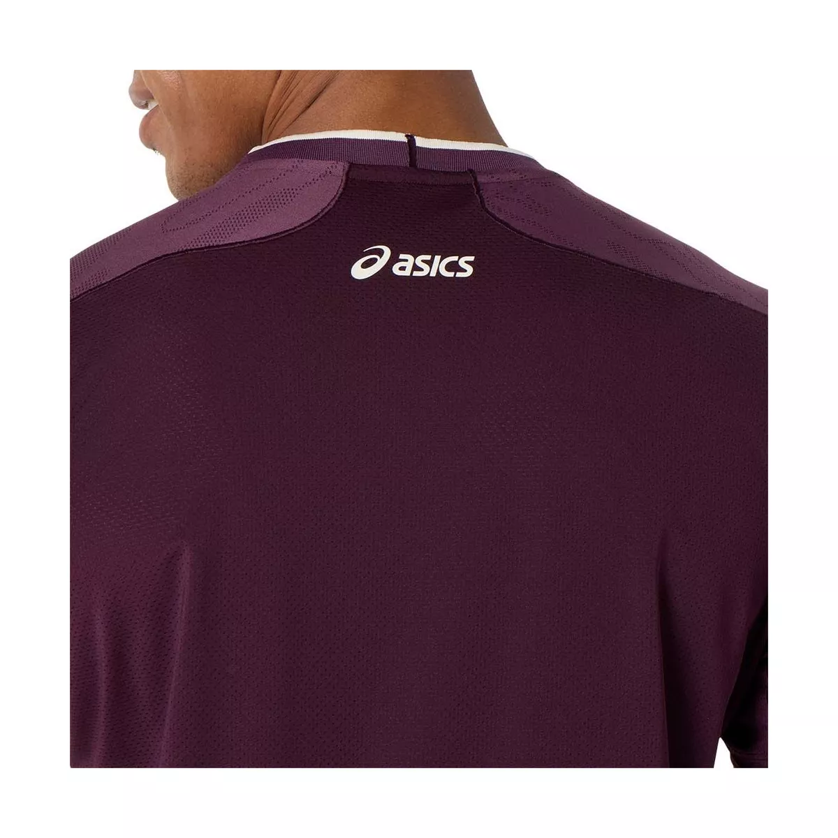 Asics Match Jacquard SS T-shirt paars