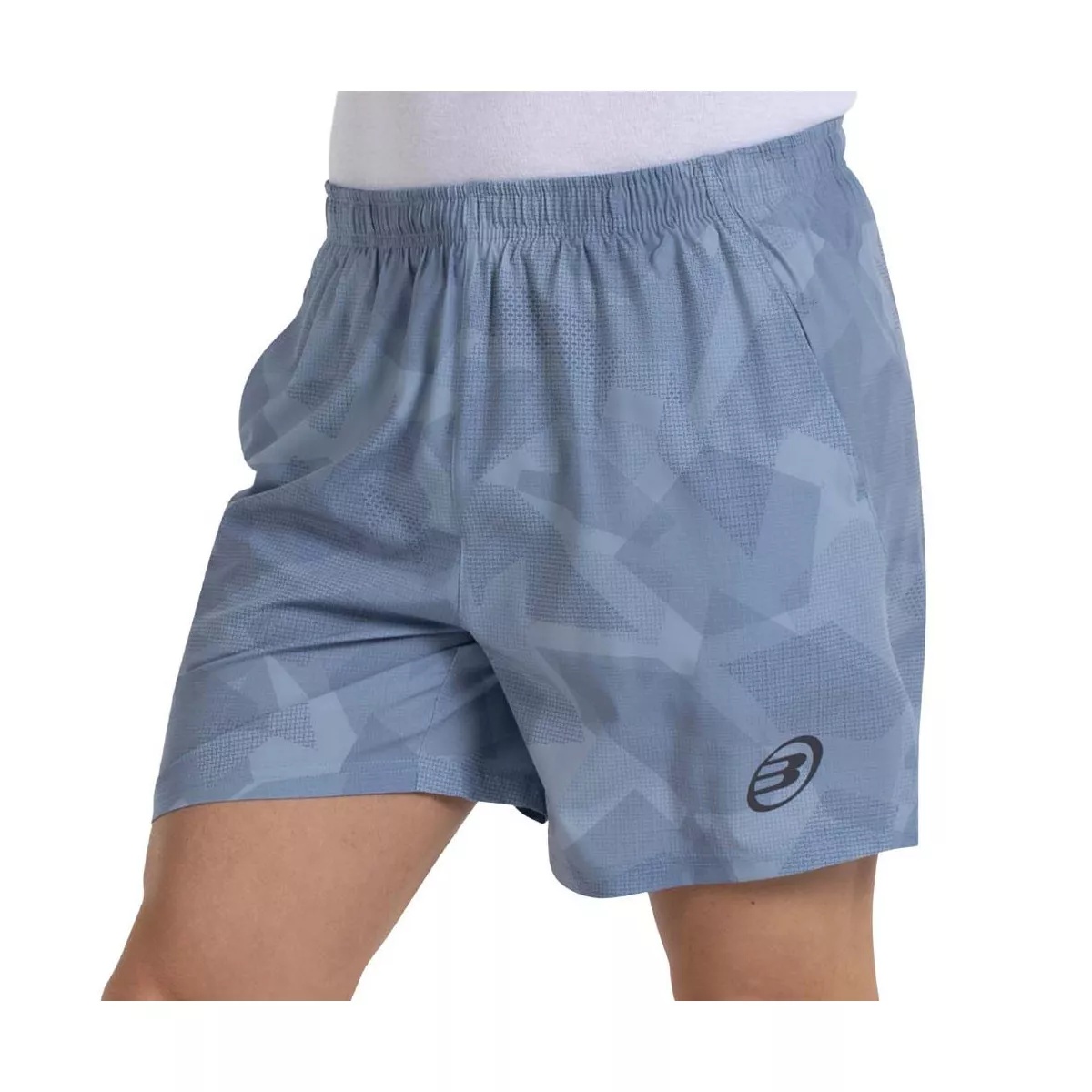 Bullpadel Morel short staalblauw