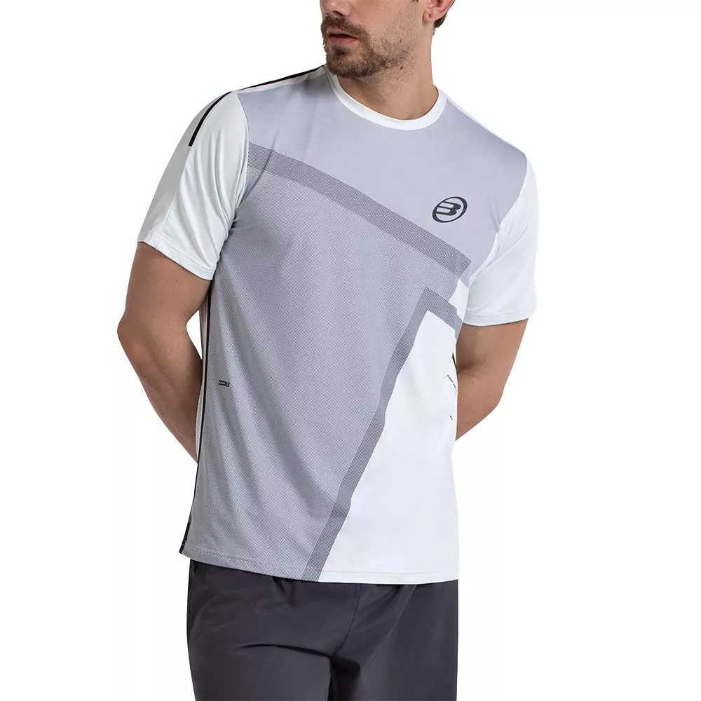 Bullpadel Mosal T-shirt wit / grijs