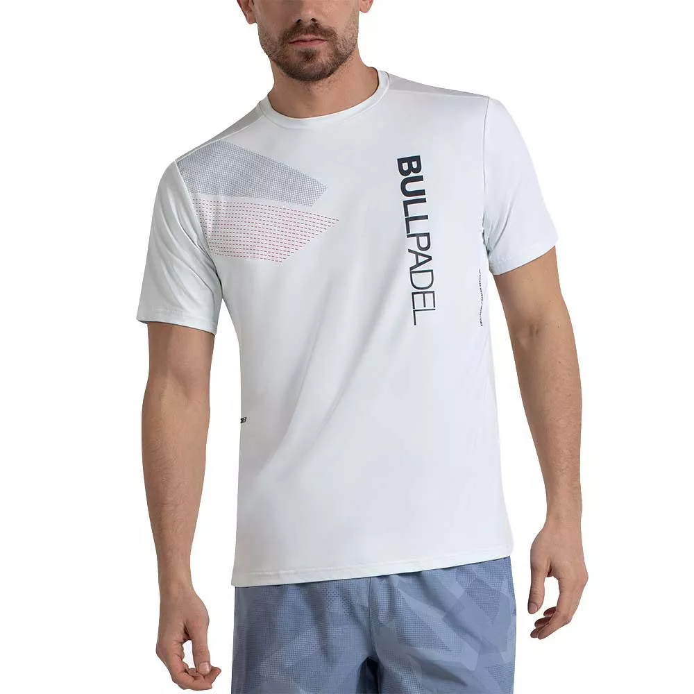 Bullpadel Mistel T-shirt wit