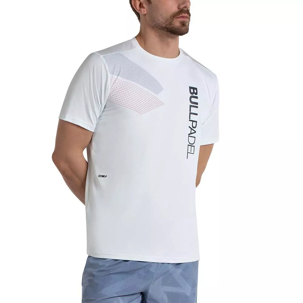 Bullpadel Mistel T-shirt wit