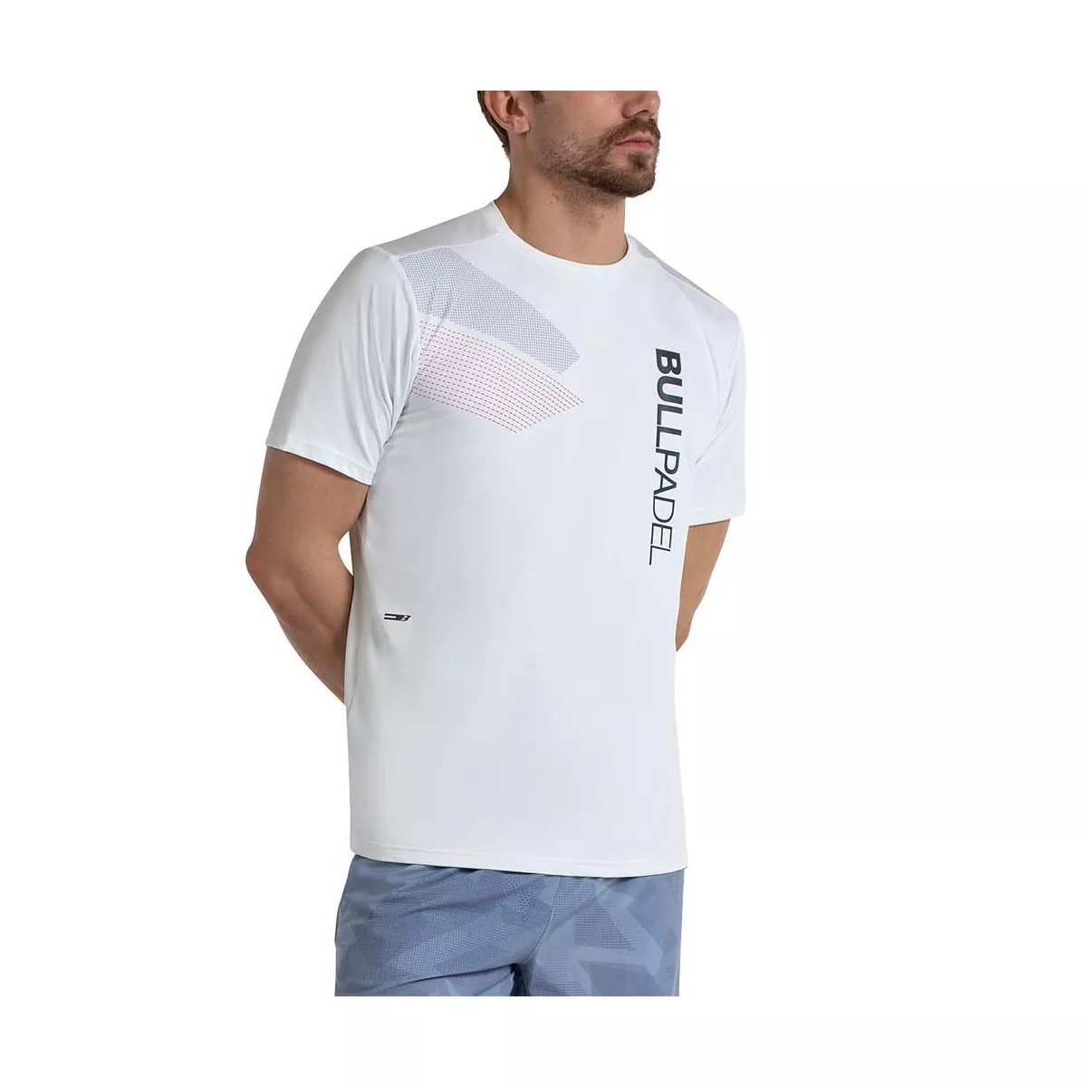 Bullpadel Mistel T-shirt wit