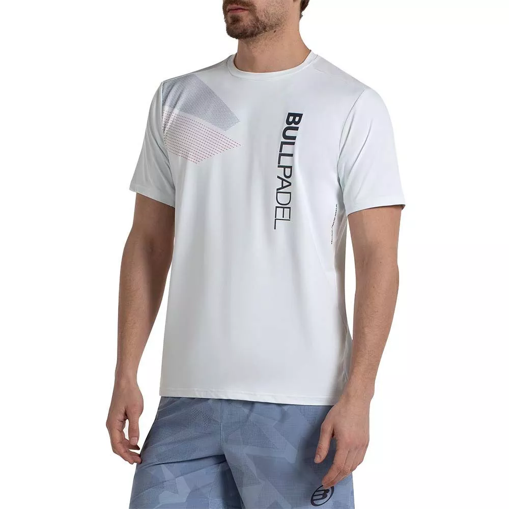 Bullpadel Mistel T-shirt wit