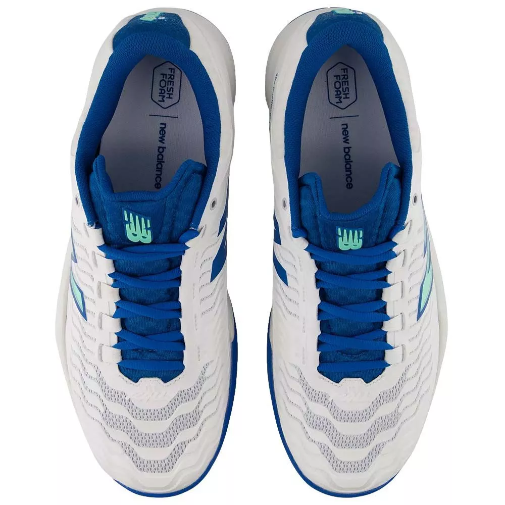 New Balance Fresh Foam X CT-Rally v2 tennisschoenen wit / blauw