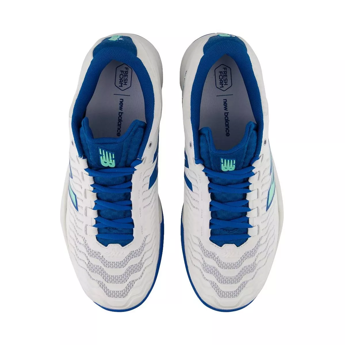 New Balance Fresh Foam X CT-Rally v2 tennisschoenen wit / blauw