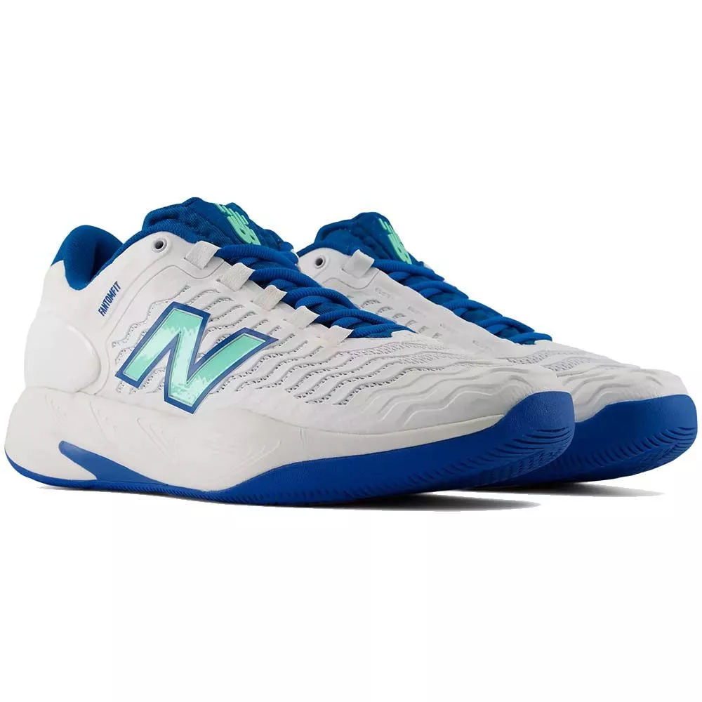New Balance Fresh Foam X CT-Rally v2 tennisschoenen wit / blauw