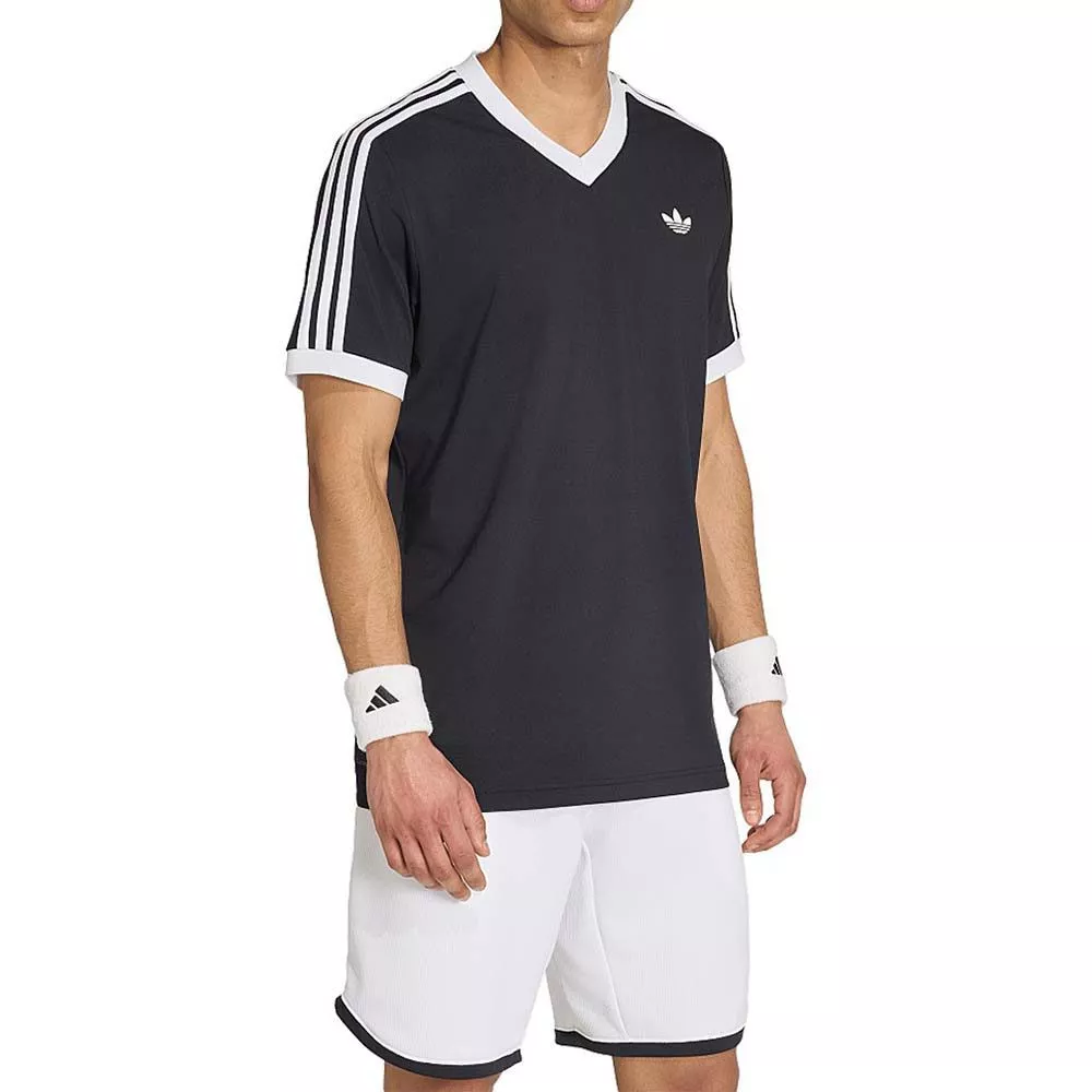 Adidas Tennis Classics T-shirt zwart