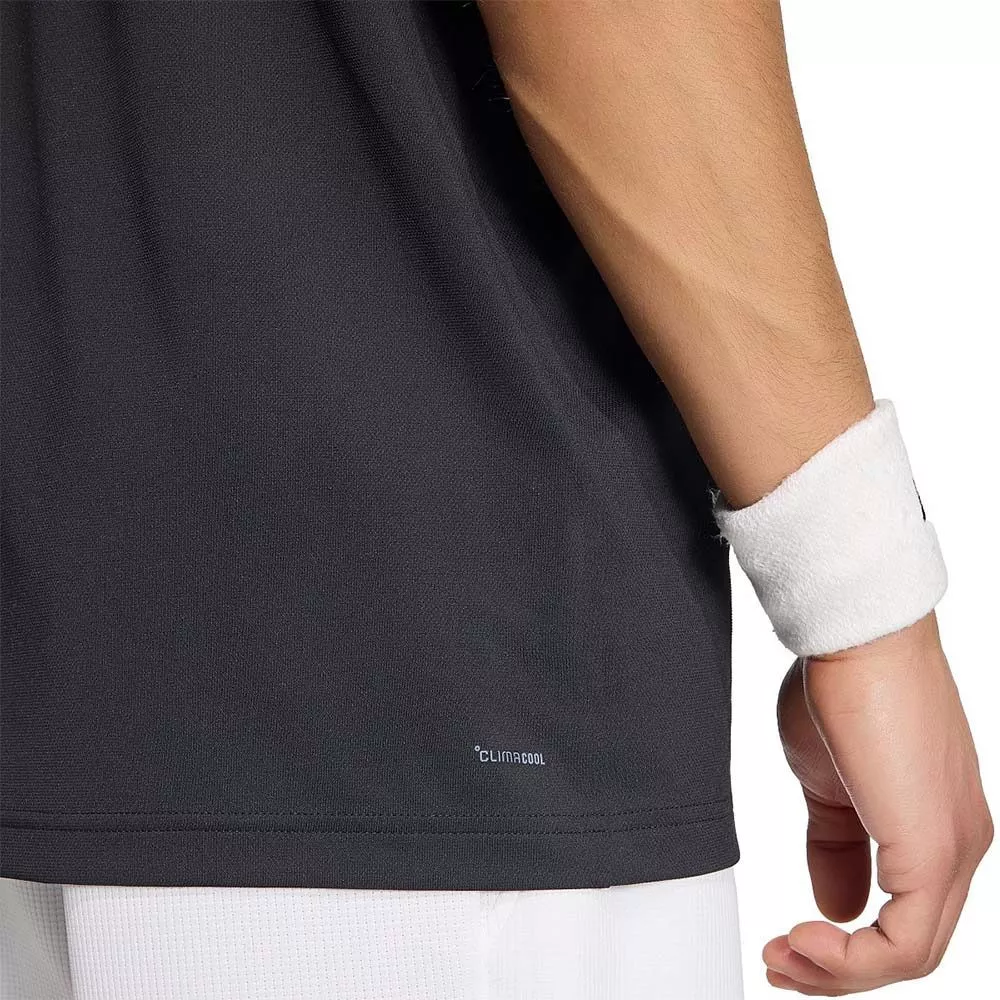 Adidas Tennis Classics T-shirt zwart