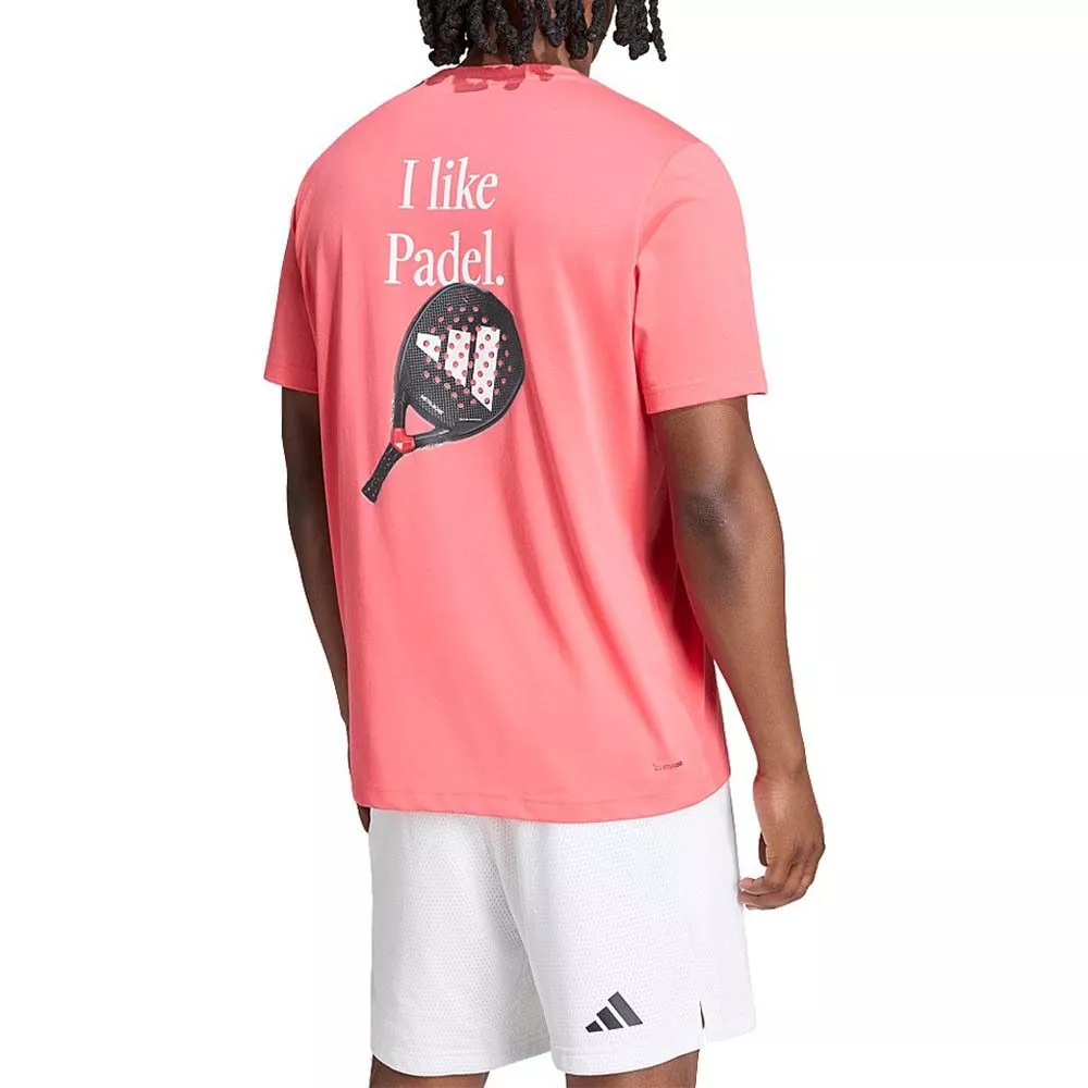 Adidas Padel Graphic T-shirt rood