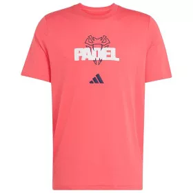 Adidas Padel Graphic Logo T-shirt rood