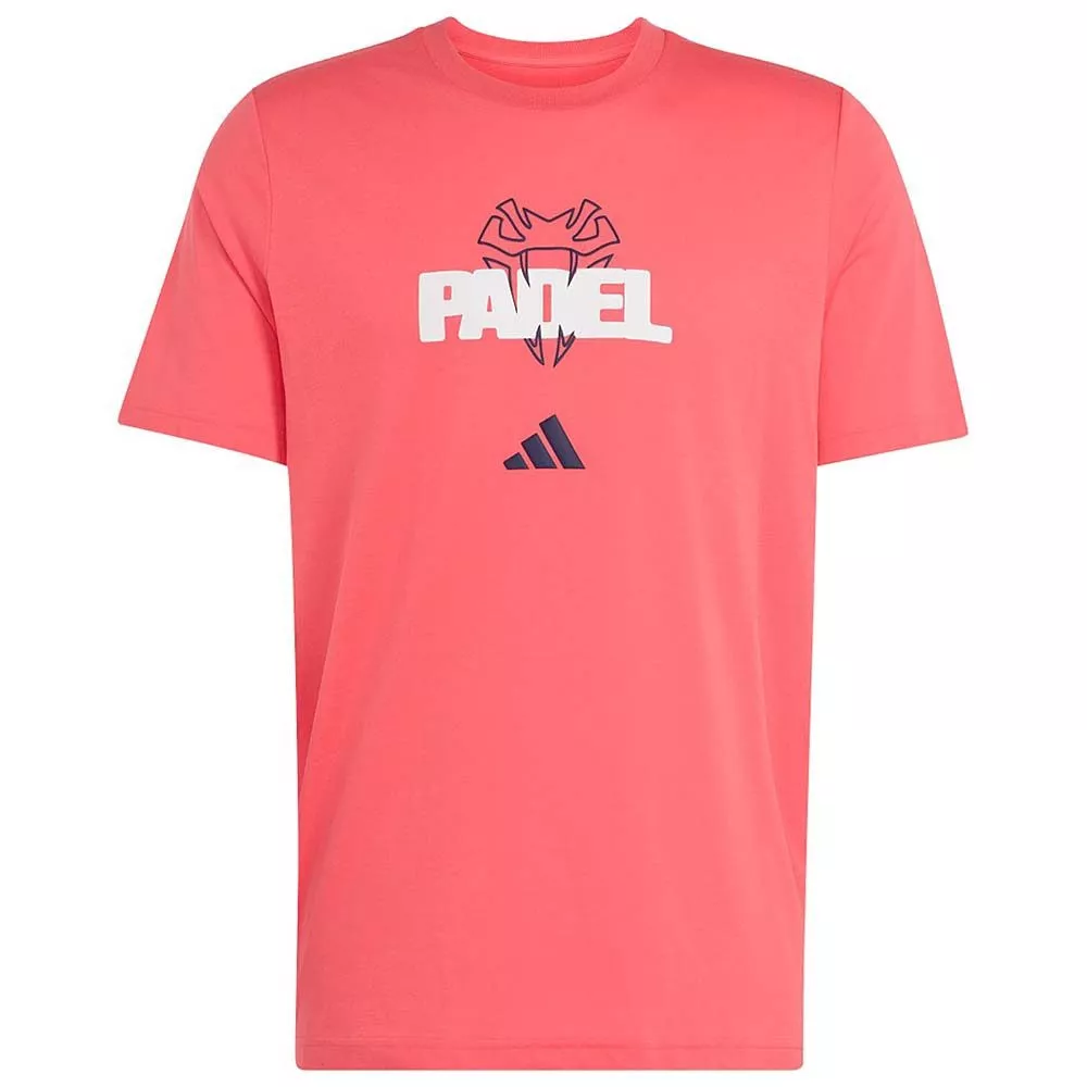 Adidas Padel Graphic Logo T-shirt rood