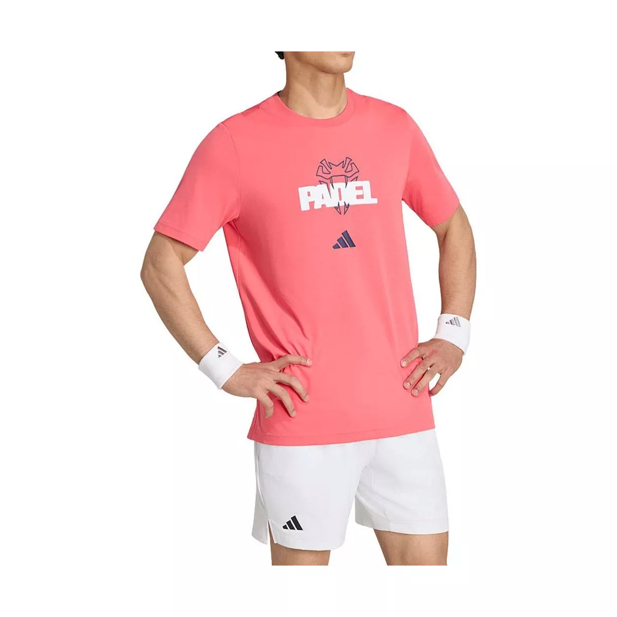 Adidas Padel Graphic Logo T-shirt rood