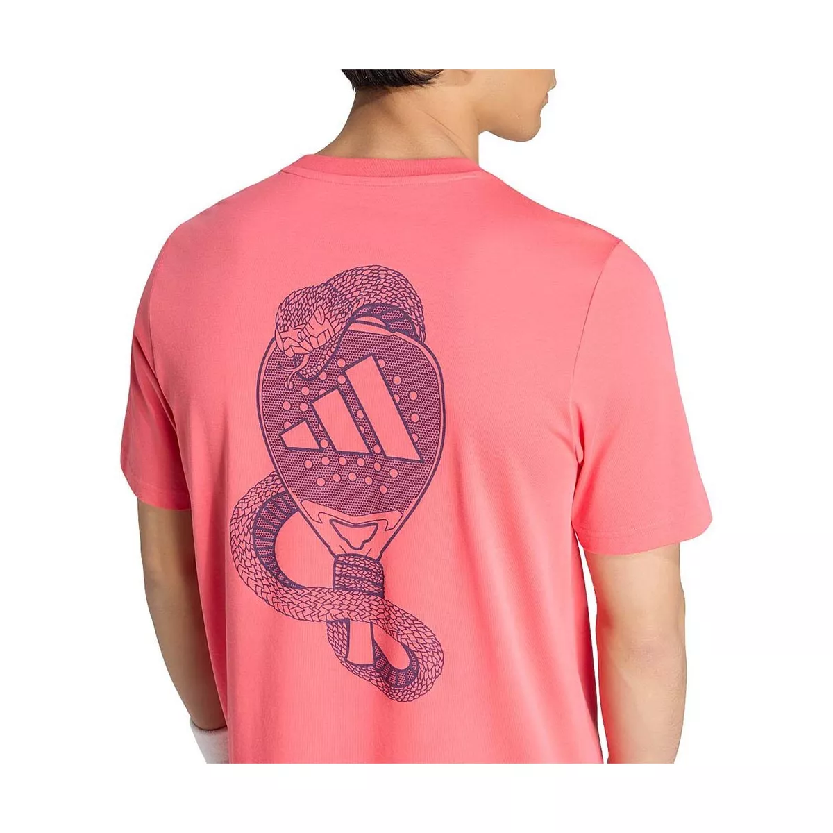 Adidas Padel Graphic Logo T-shirt rood