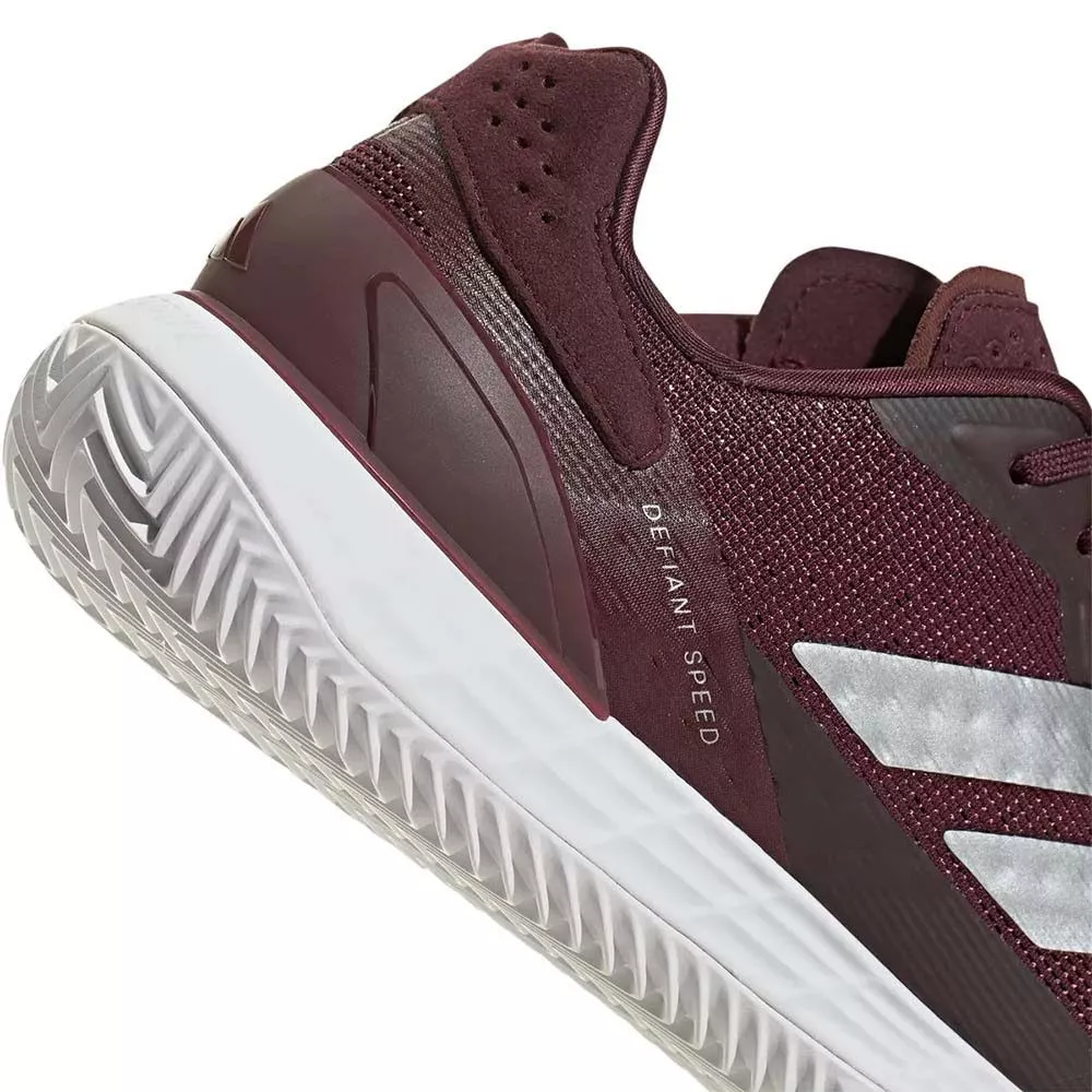 Adidas Defiant Speed 2 tennisschoenen gravel bordeaux