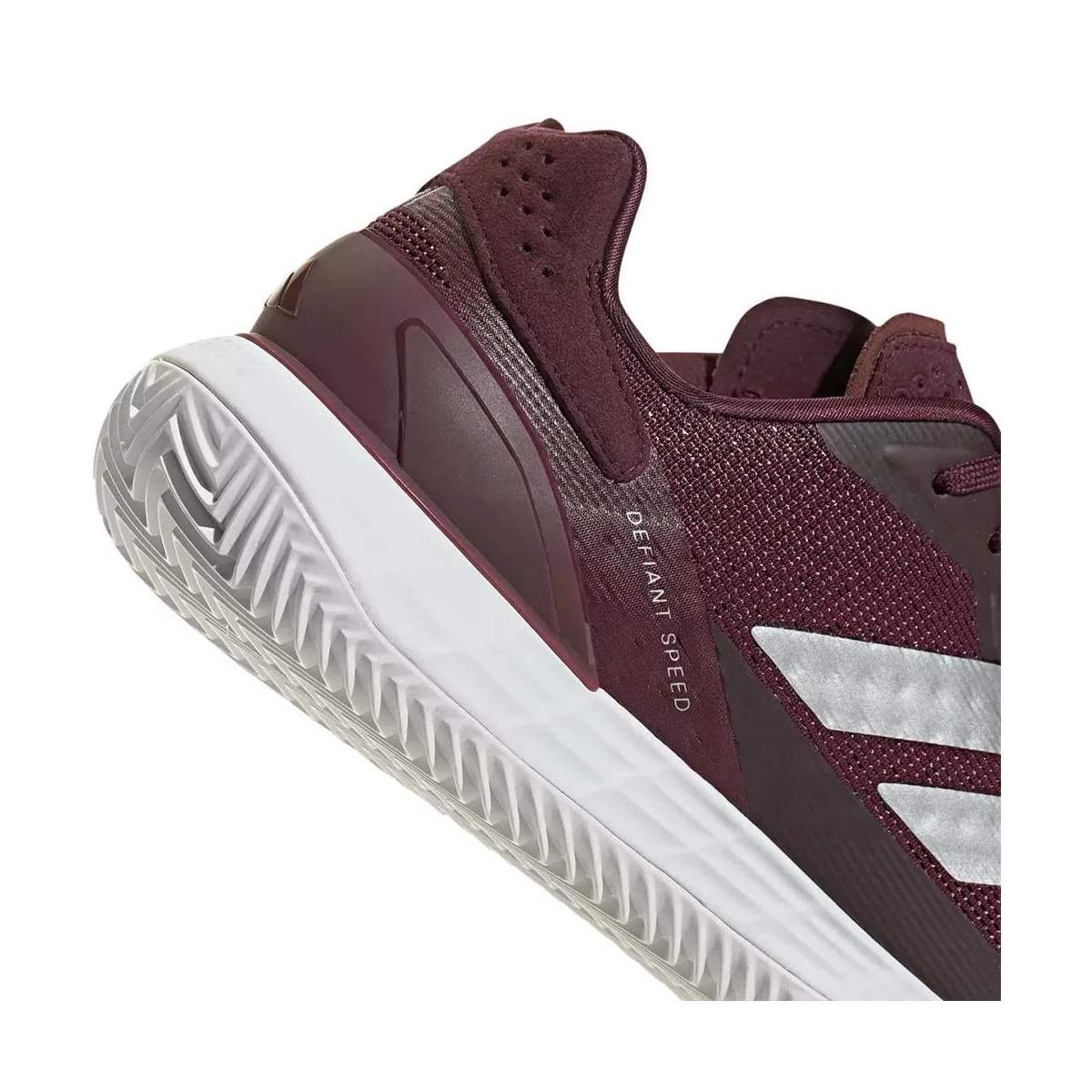Adidas Defiant Speed 2 tennisschoenen gravel bordeaux