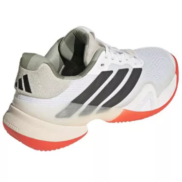 Adidas Barricade 14 tennisschoenen wit / oranje