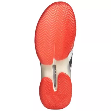 Adidas Barricade 14 tennisschoenen wit / oranje