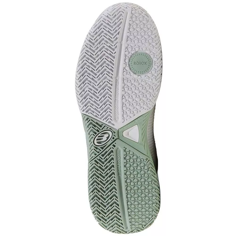 Bullpadel Performance Comfort 26I padelschoenen dames groen / wit