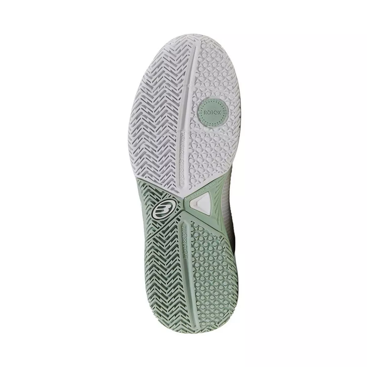 Bullpadel Performance Comfort 26I padelschoenen dames groen / wit