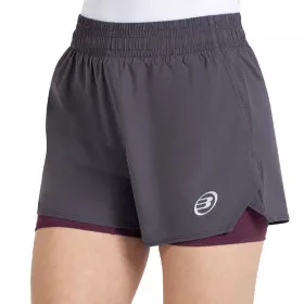 Bullpadel Orfeu short dames donkergrijs