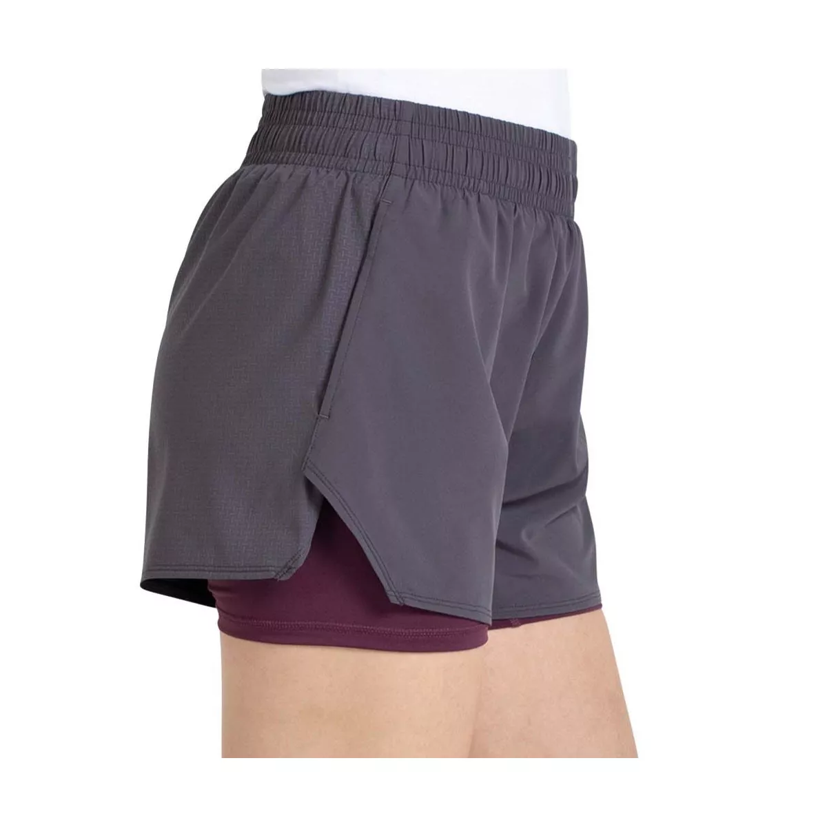 Bullpadel Orfeu short dames donkergrijs