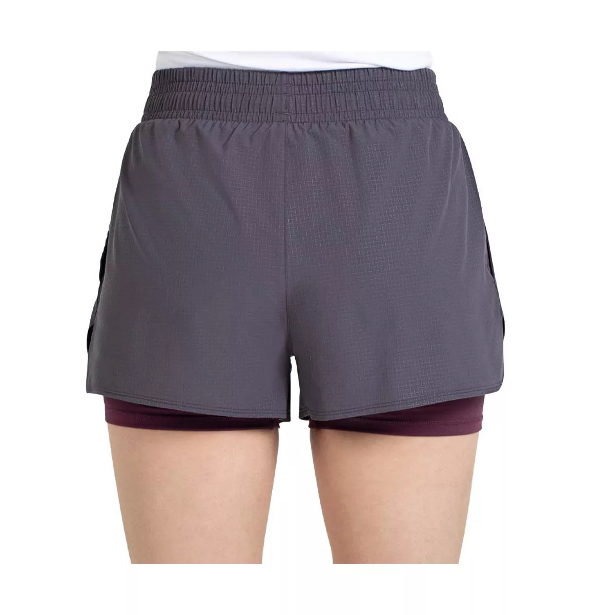Bullpadel Orfeu short dames donkergrijs