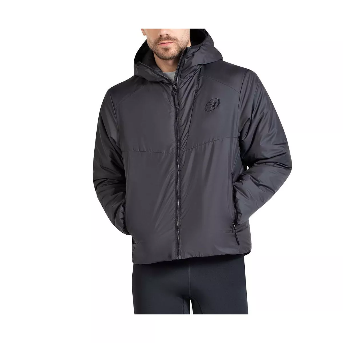 Bullpadel Etireo anorak zwart