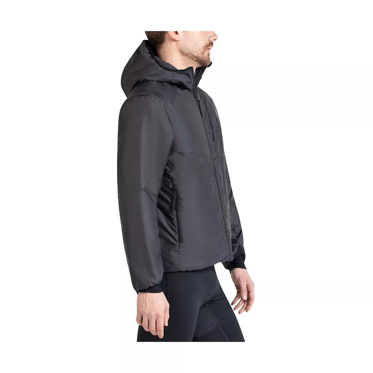 Bullpadel Etireo anorak zwart