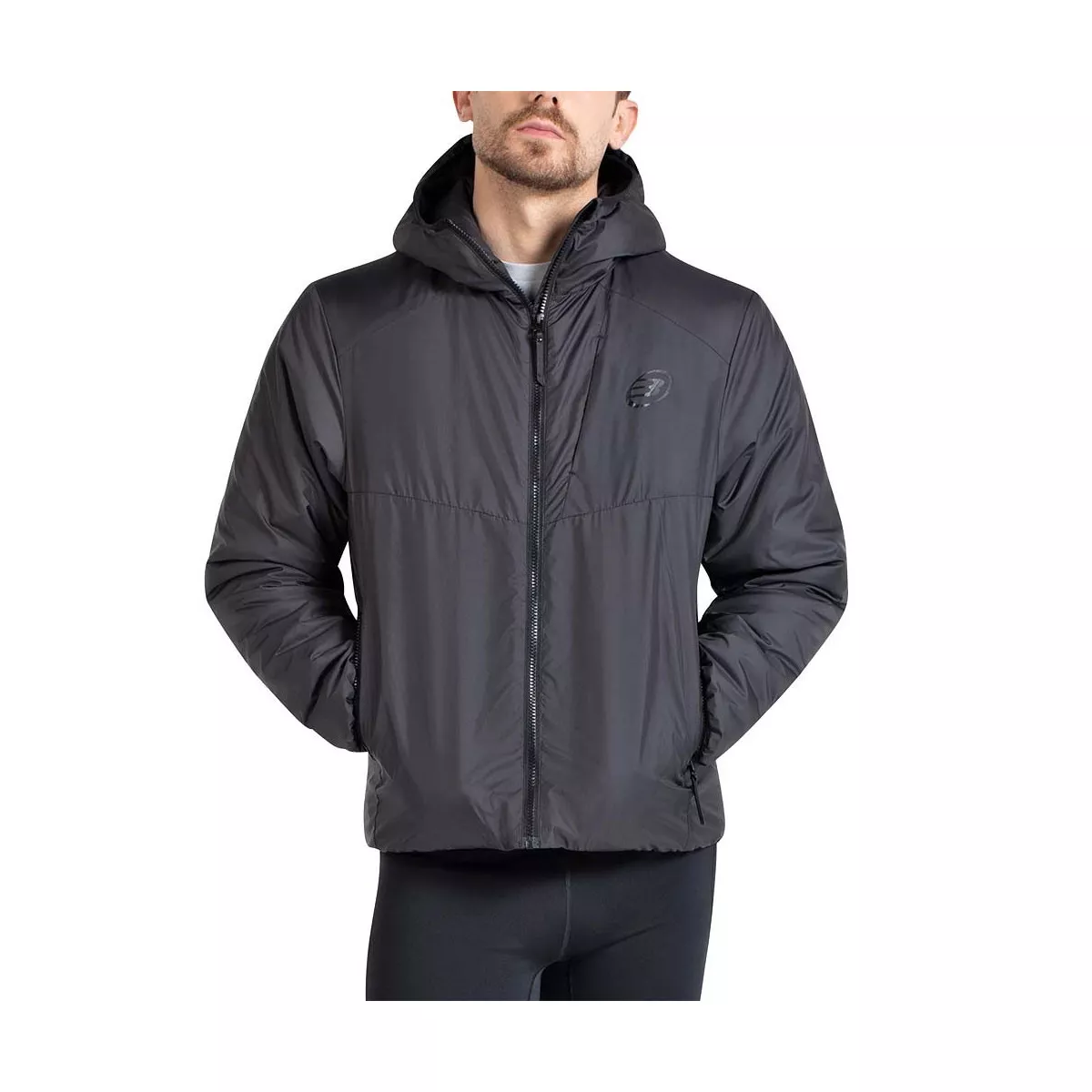 Bullpadel Etireo anorak zwart