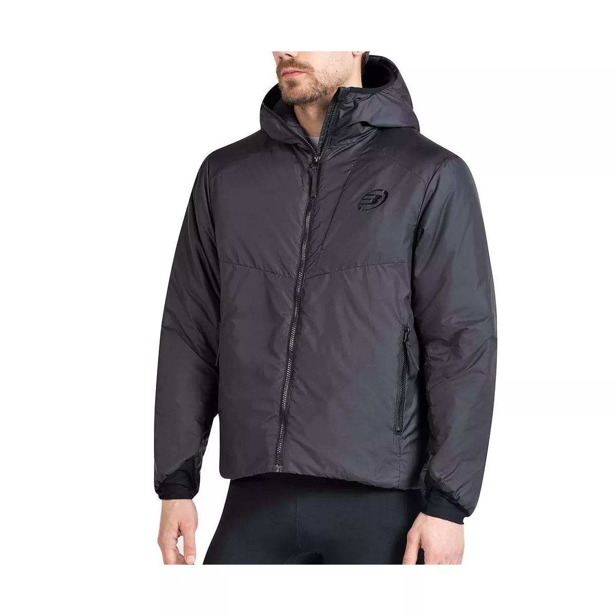 Bullpadel Etireo anorak zwart