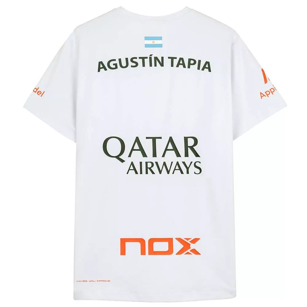 Nox AT10 Agust&iacute;n Tapia T-shirt wit